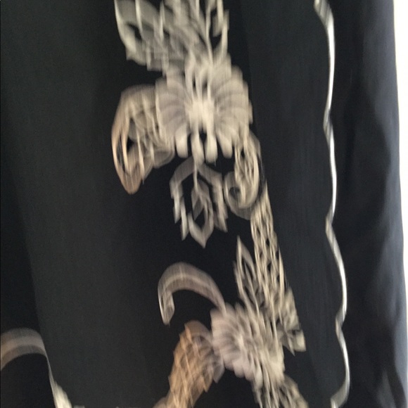 Polyester /Cotton  blend wrap skirt - Picture 3 of 8